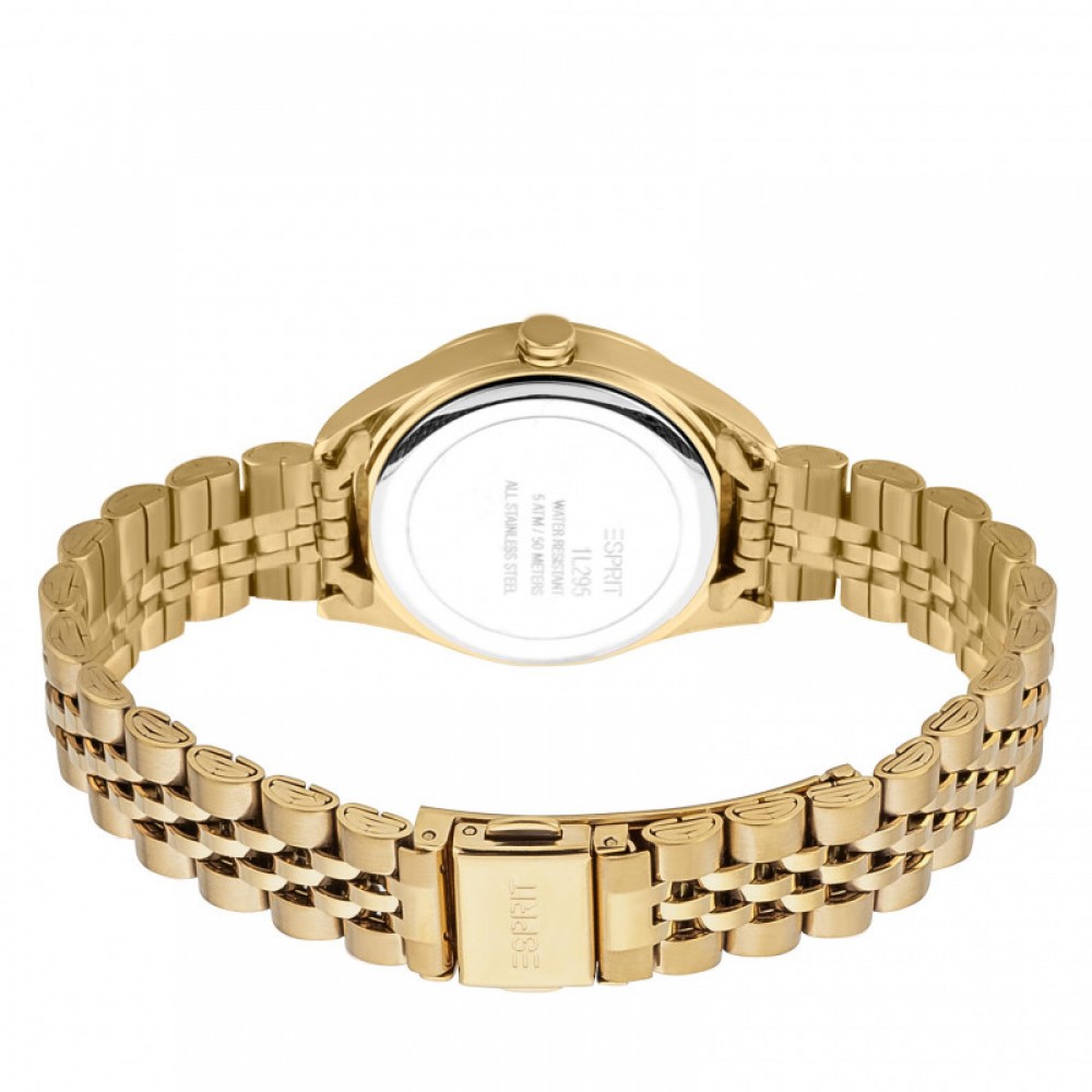 ESPRIT Kate Set Watch - Bracelet Stainless Steel Gold tone plated Bracelet ES1L295M0095