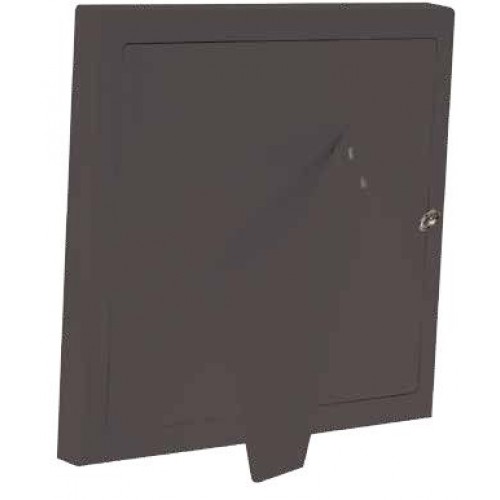 PRINCE SILVERO Ασημί Θήκες Γάμου Καφέ Ξύλο  MA/ST28-B