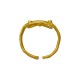 18K Χρυσό Χειροποίητο Δαχτυλίδι με Brown Brilliant Διαμάντια GD004R