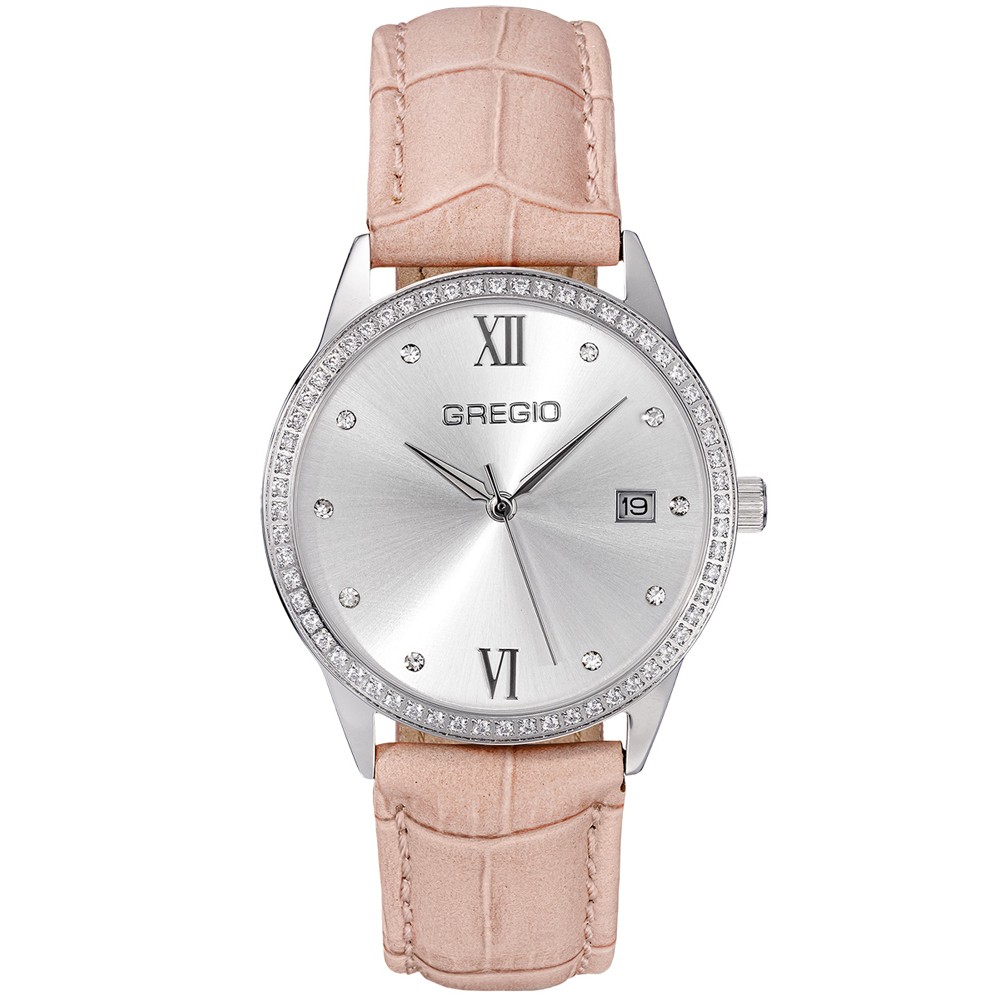GREGIO Elise Pink Leather Strap GR320010 GREGIO Elise Pink Leather Strap GR320010