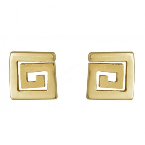 14K Χρυσά Σκουλαρίκια "Μαίανδρος" GRE2020