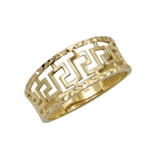 14K Χρυσό Δαχτυλίδι Μαίανδρος GRE2080