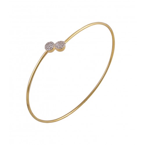 14K Χρυσό βραχιόλι με Ζιργκόν BR5218O