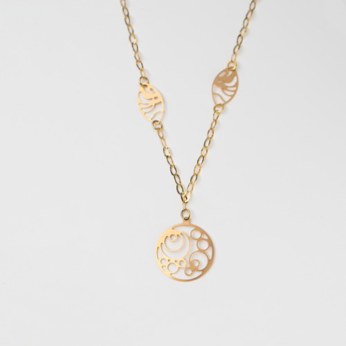 14K Χρυσό Κολιέ KL408K1