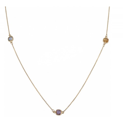 14K Χρυσό Κολιέ με Ζιργκόν K8097O