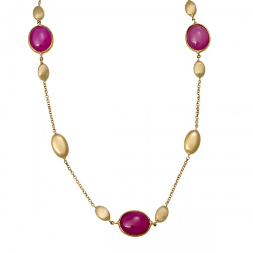 14K Χρυσό Κολιέ με Τουρμαλίνη (Ο Πολύτιμος Λίθος του Έρωτα) KL690KV