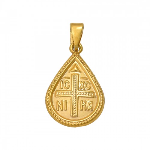 9K Χρυσό Κωνσταντινάτο Διπλής Όψεως KN704VR1