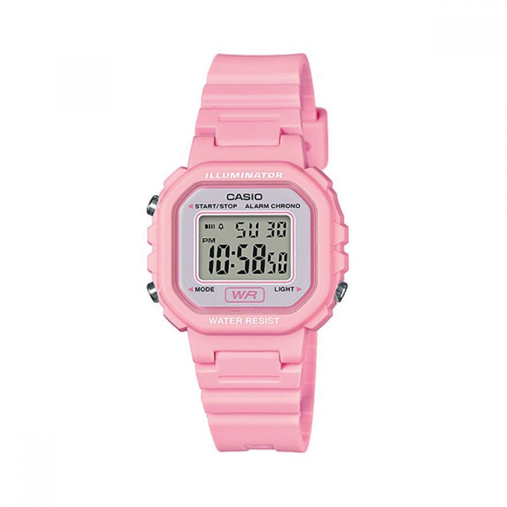 CASIO Illuminator με Μπλε Λουράκι από Καουτσούκ LA-20WH-4A1EF CASIO Illuminator με Μπλε Λουράκι από Καουτσούκ LA-20WH-4A1EF