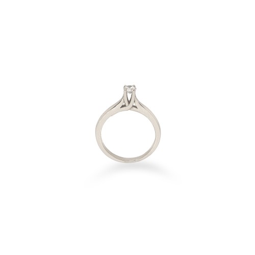18K Μονόπετρο Δαxτυλίδι Αρραβώνων με Οικολογικό Lab Grown Διαμάντι 0.24ct LAB5537