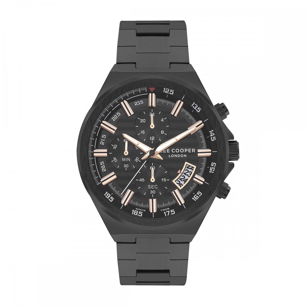 LEE COOPER Black Super Metal Bracelet LC07717.650 LEE COOPER Black Super Metal Bracelet LC07717.650