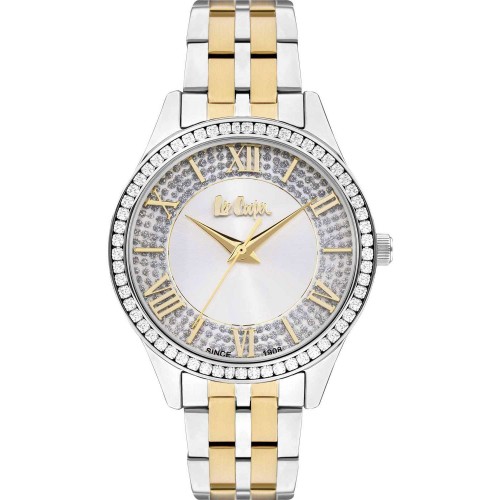 LEE COOPER Crystals με Μπρασελέ Δύο Τόνων από Super-Metal LC07928.310