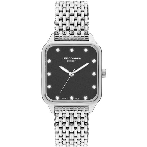 LEE COOPER Crystals με Ασημί Μπρασελέ από Super-Metal LC07957.370