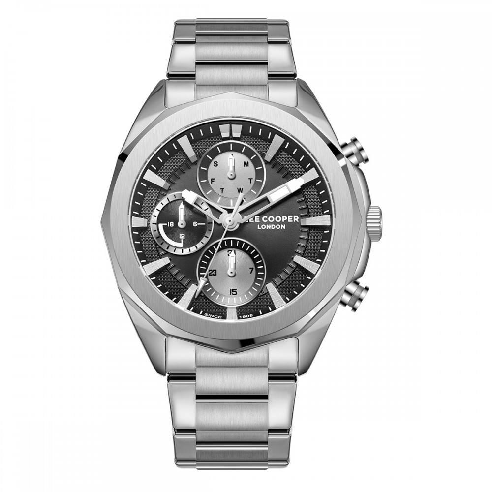 LEE COOPER Multifunction με Ασημί Μπρασελέ από Super-Metal LC08005.350