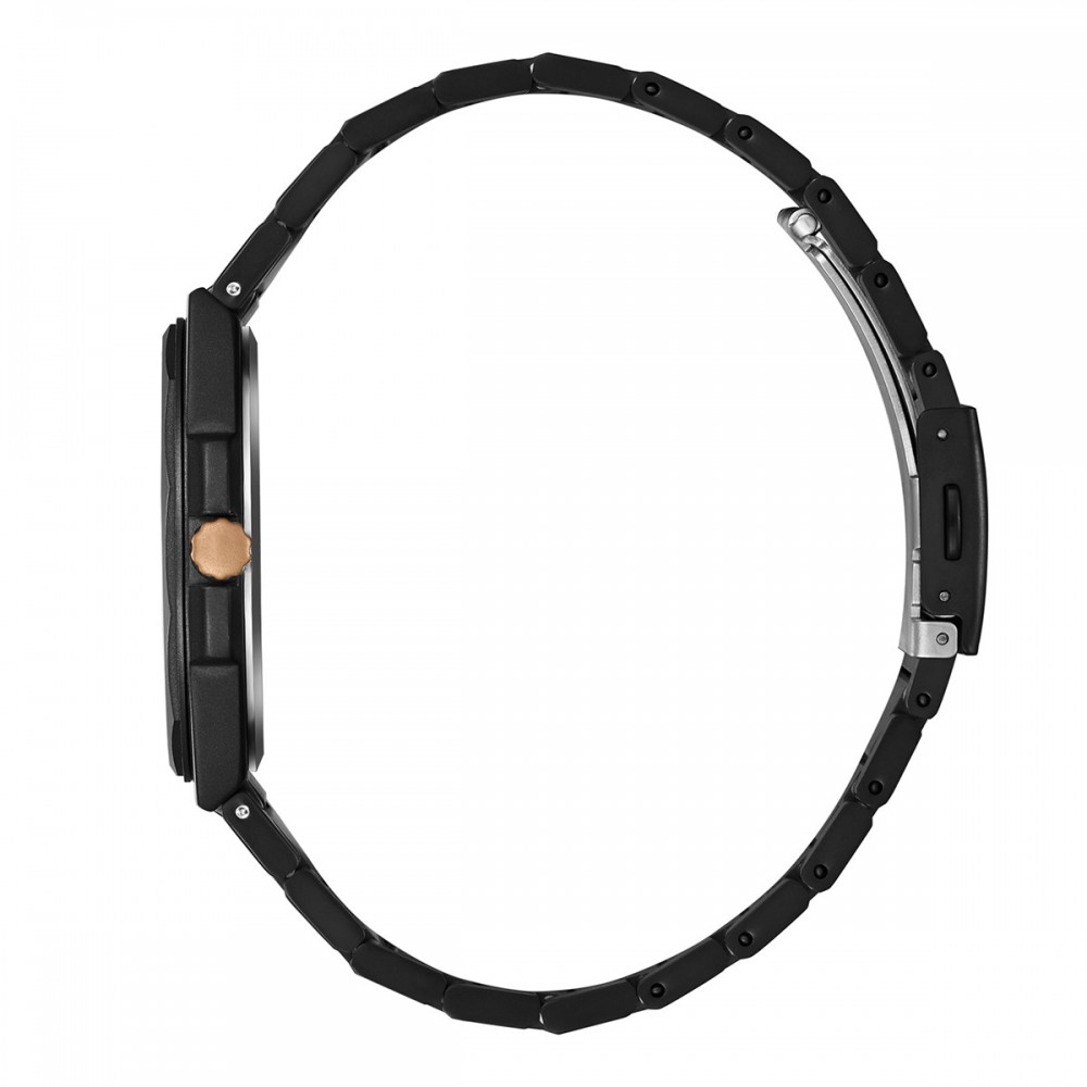 LEE COOPER με Μαύρο Μπρασελέ από Super-Metal LC08031.650 LEE COOPER με Μαύρο Μπρασελέ από Super-Metal LC08031.650