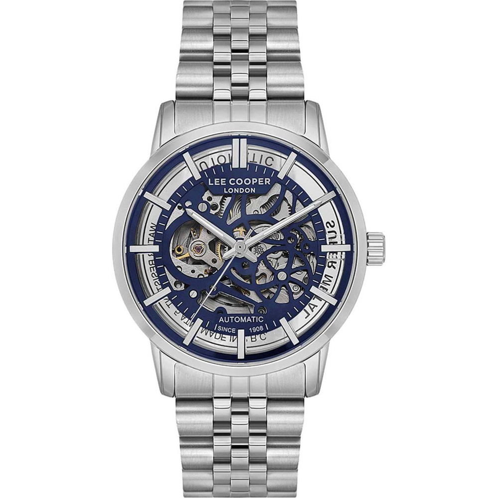 LEE COOPER Automatic με Ασημί Μπρασελέ από Super-Metal LC08036.390