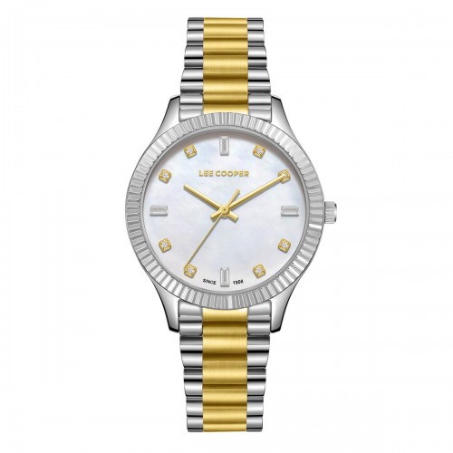 LEE COOPER Crystals με Μπρασελέ Δύο Τόνων από Super-Metal LC08079.220