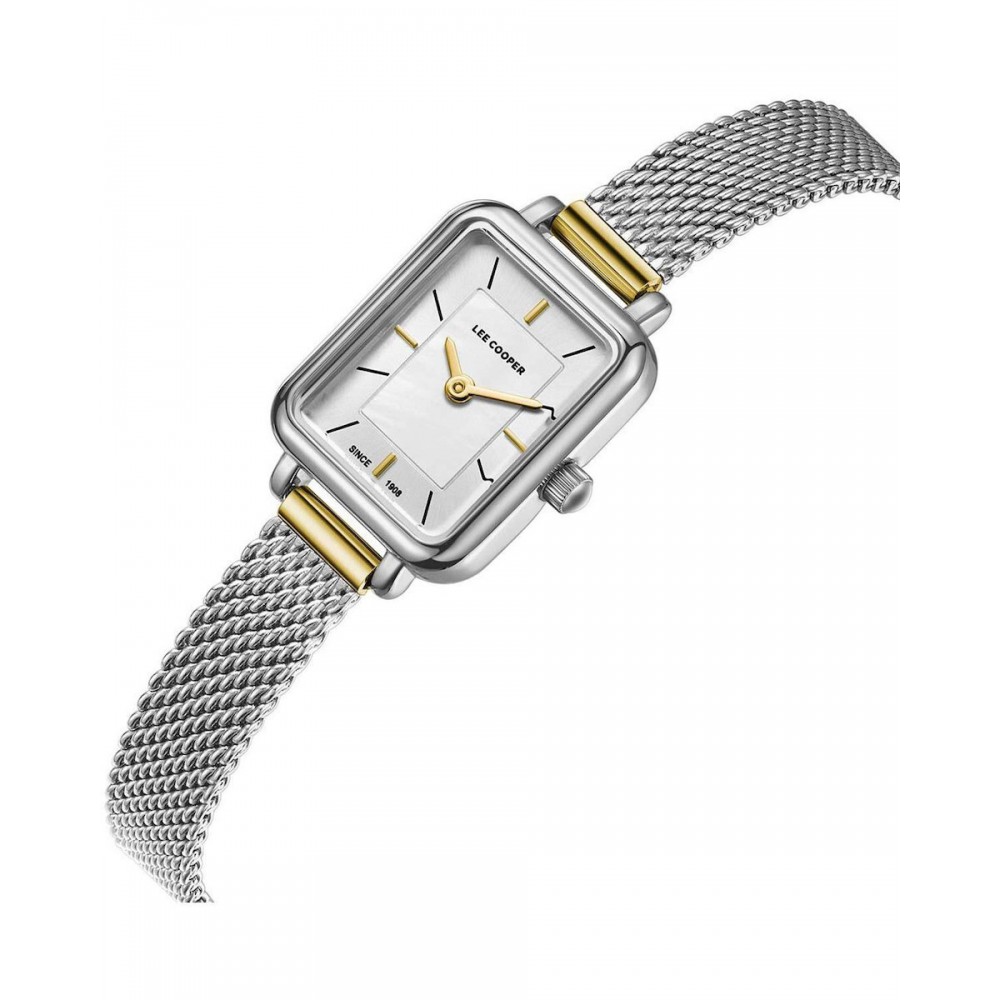 LEE COOPER Ladies Με Ασημί Μπρασελ΄΄ε από Super-Metal LC08086.320 LEE COOPER Ladies Με Ασημί Μπρασελ΄΄ε από Super-Metal LC08086.320