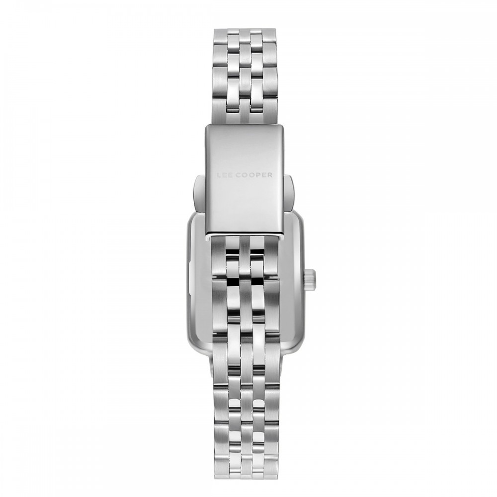 LEE COOPER με Ασημί Μπρασελέ από Super-Metal LC08121.330 LEE COOPER με Ασημί Μπρασελέ από Super-Metal LC08121.330