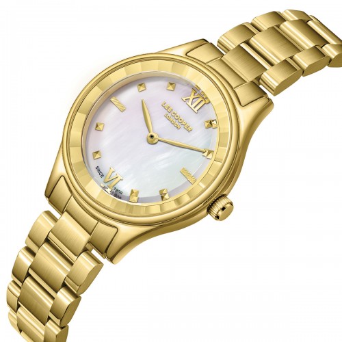 LEE COOPER με Χρυσό Μπρασελέ από Super-Metal LC08157.120