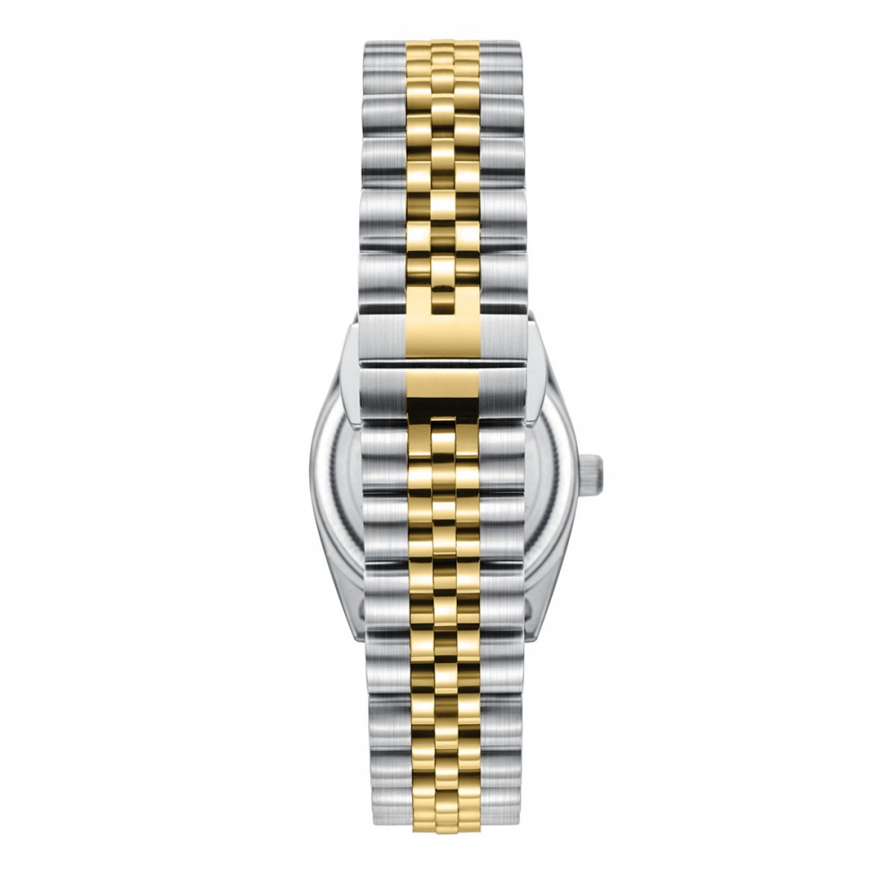 LEE COOPER με Μπρασελέ Δύο Τόνων από Super-Metal LC08167.220 LEE COOPER με Μπρασελέ Δύο Τόνων από Super-Metal LC08167.220