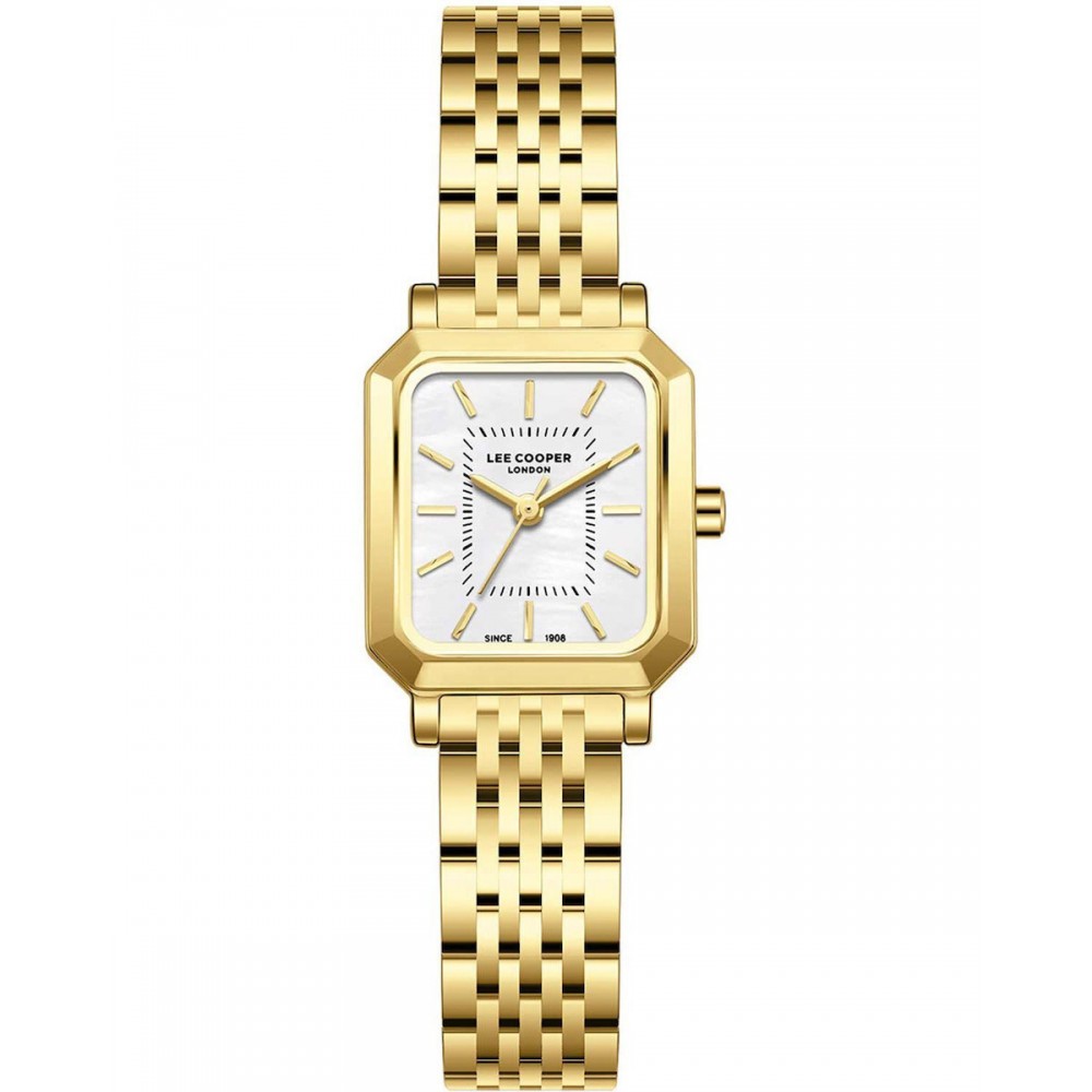 LEE COOPER Με Χρυσό Μπρασελ΄΄ε από Super-Metal LC08203.120 LEE COOPER Με Χρυσό Μπρασελ΄΄ε από Super-Metal LC08203.120