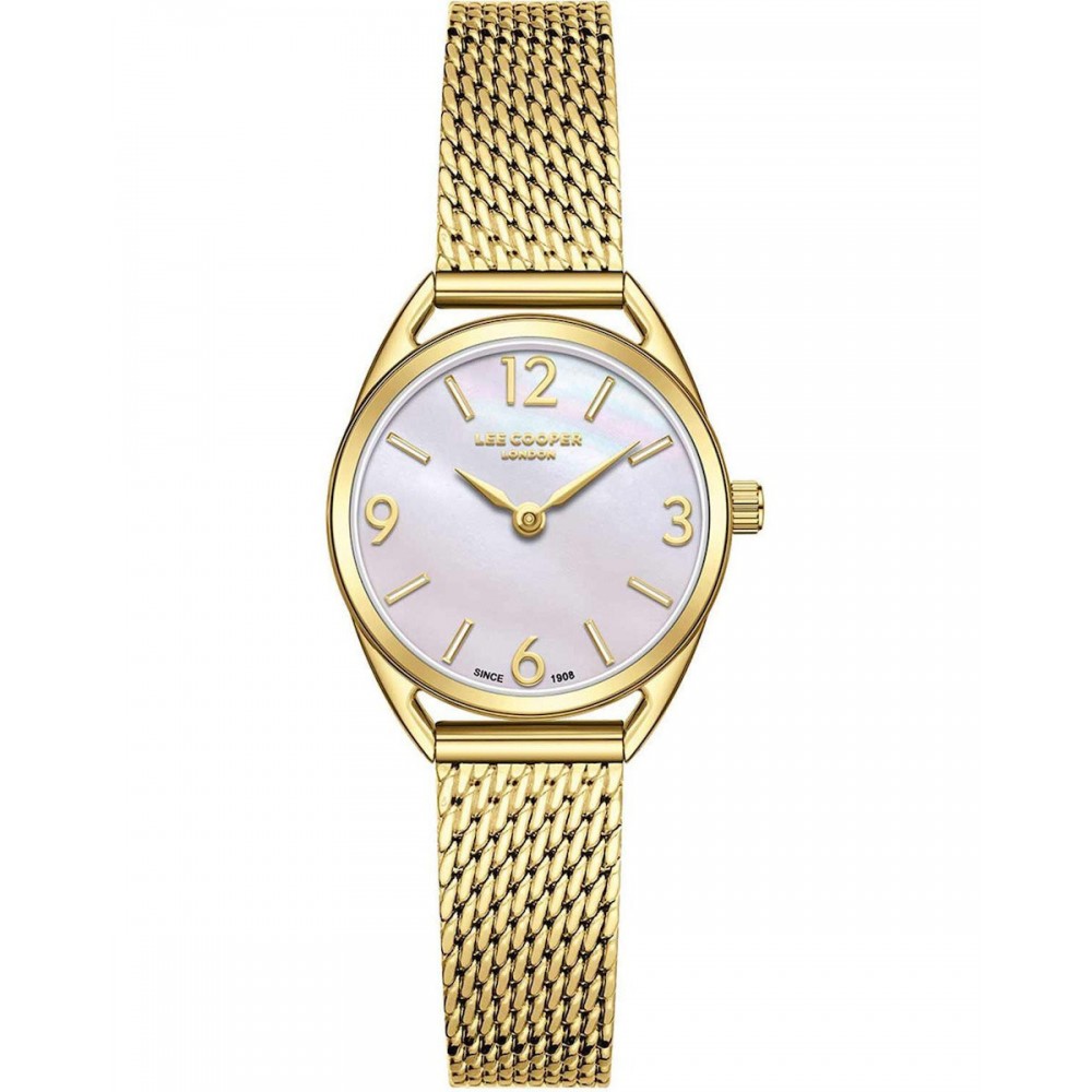 LEE COOPER με Χρυσό Μπρασελέ από Super-Metal LC08207.120 LEE COOPER με Χρυσό Μπρασελέ από Super-Metal LC08207.120