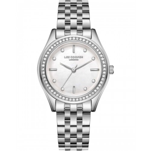LEE COOPER Crystals με Ασημί Μπρασελέ από Super-Metal LC08211.320