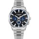 LEE COOPER Dual Time με Ασημί Μεταλλικό Μπρασελέ από Super-Metal LC08216.390 LEE COOPER Dual Time με Ασημί Μεταλλικό Μπρασελέ από Super-Metal LC08216.390