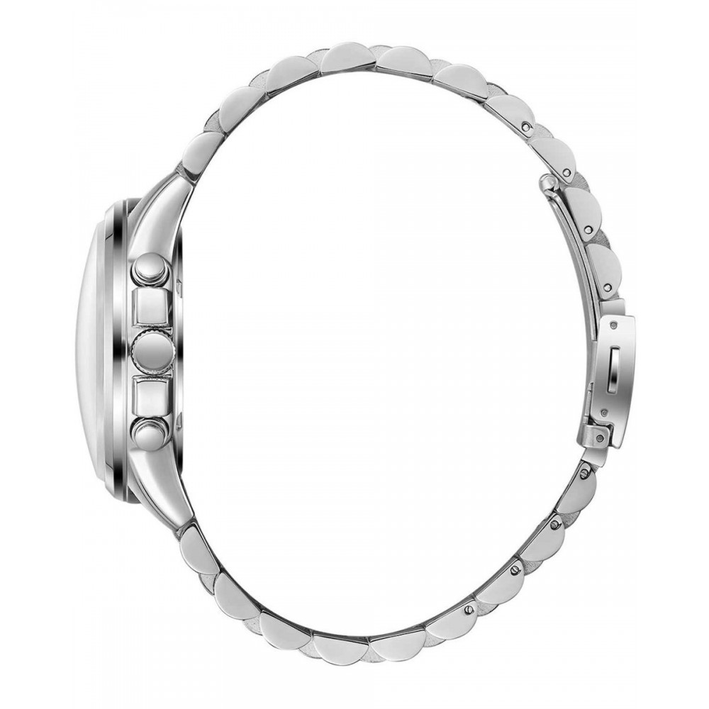 LEE COOPER Dual Time με Ασημί Μεταλλικό Μπρασελέ από Super-Metal LC08216.390 LEE COOPER Dual Time με Ασημί Μεταλλικό Μπρασελέ από Super-Metal LC08216.390