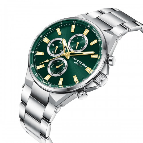 LEE COOPER Multifunction Με Ασημί Μπρασελέ από Super-Metal LC08219.370