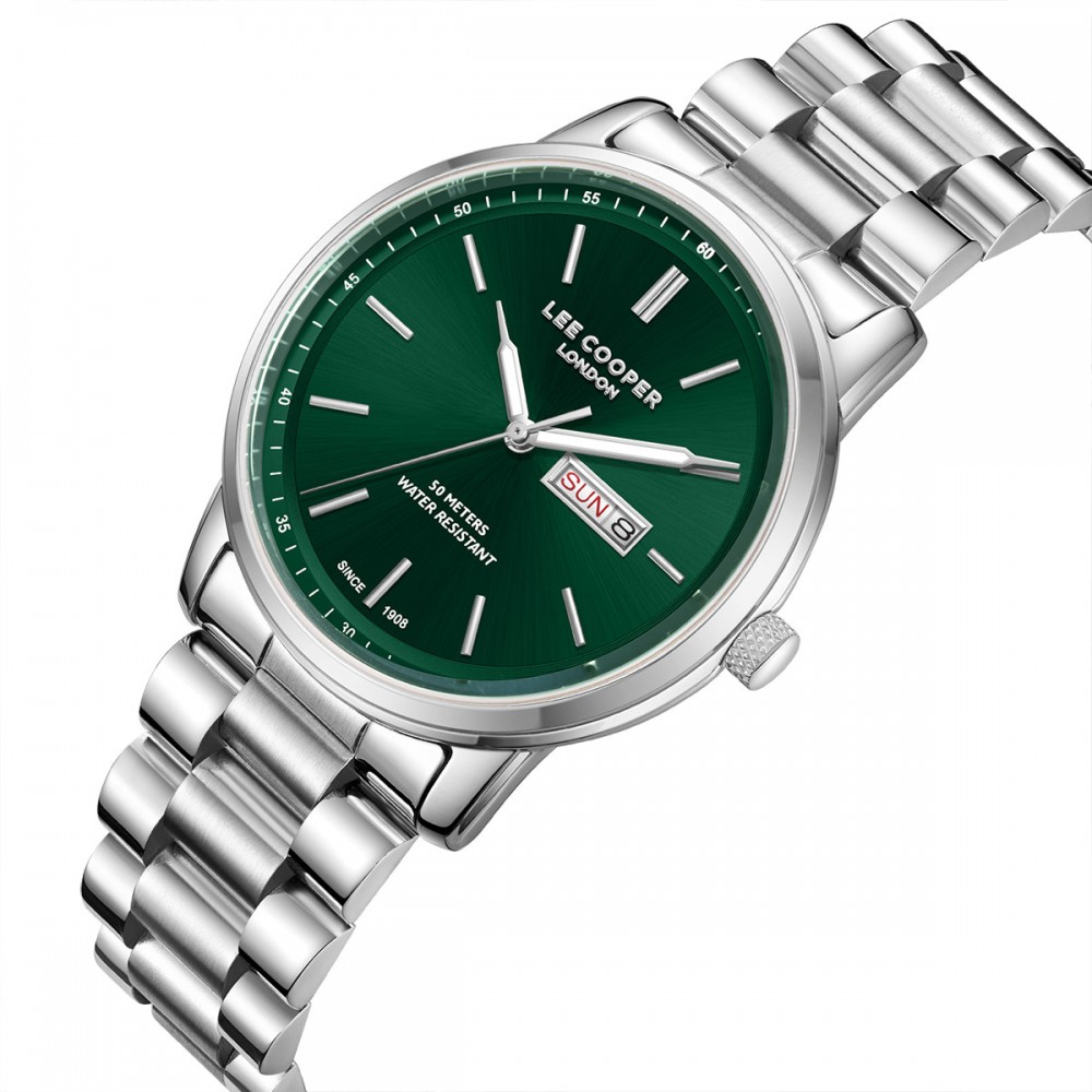 LEE COOPER με Ασημί Μπρασελέ από Super-Metal LC08236.370