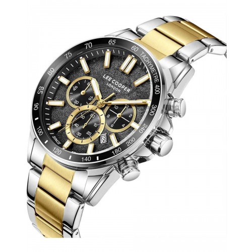 LEE COOPER Χρονογράφος με Μπρασελέ από Super-Metal Δύο Τόνων LC08240.250