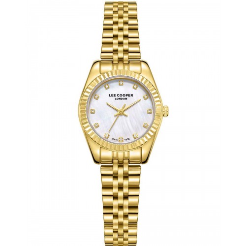 LEE COOPER Crystals με Χρυσό Μπρασελέ από Super-Metal LC08243.120