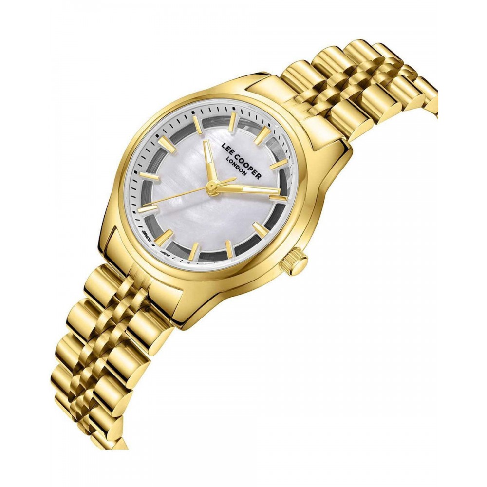 LEE COOPER με Χρυσό Μπρασελέ από Super-Metal LC08285.120