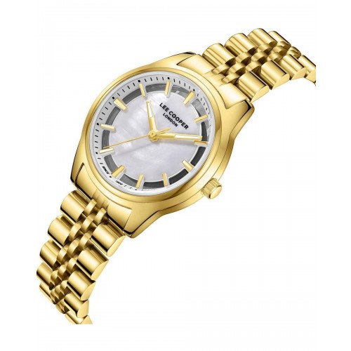 LEE COOPER με Χρυσό Μπρασελέ από Super-Metal LC08285.120