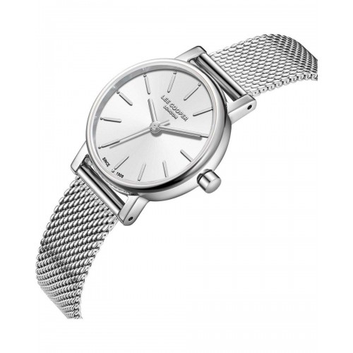 LEE COOPER Ladies με Ασημί Μπρασελέ από Super-Metal LC08292.330