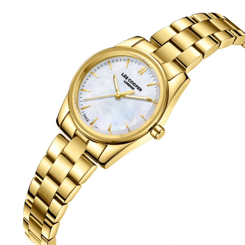 LEE COOPER με Χρυσό Μπρασελέ από Super-Metal LC08299.120