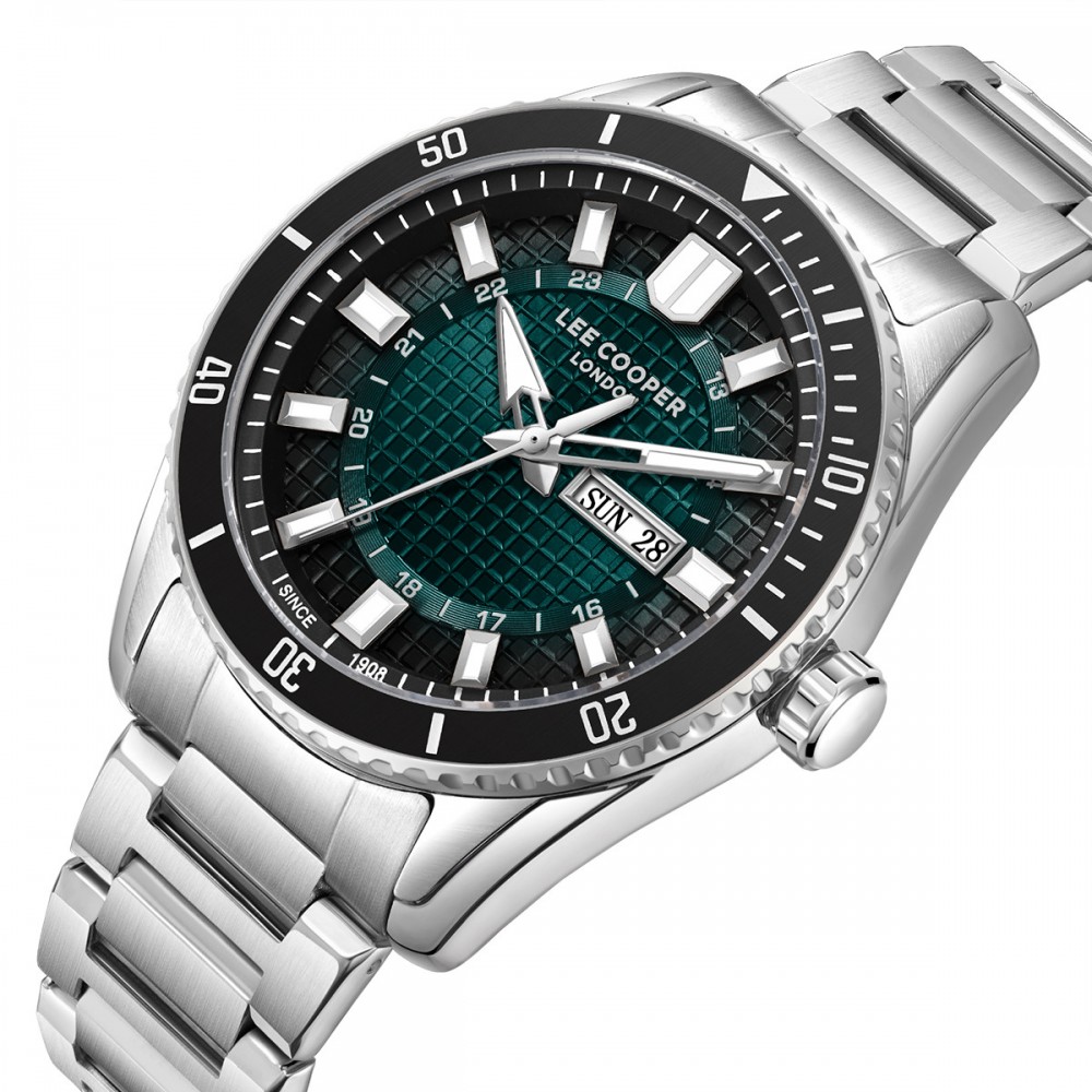 LEE COOPER με Ασημί Μπρασελέ από Super-Metal LC08314.370