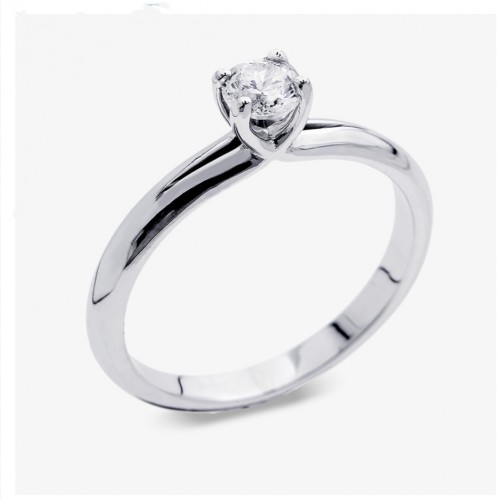 18K Μονόπετρο Δαxτυλίδι Αρραβώνων με Οικολογικό Lab Grown Διαμάντι0.46ct LG17398