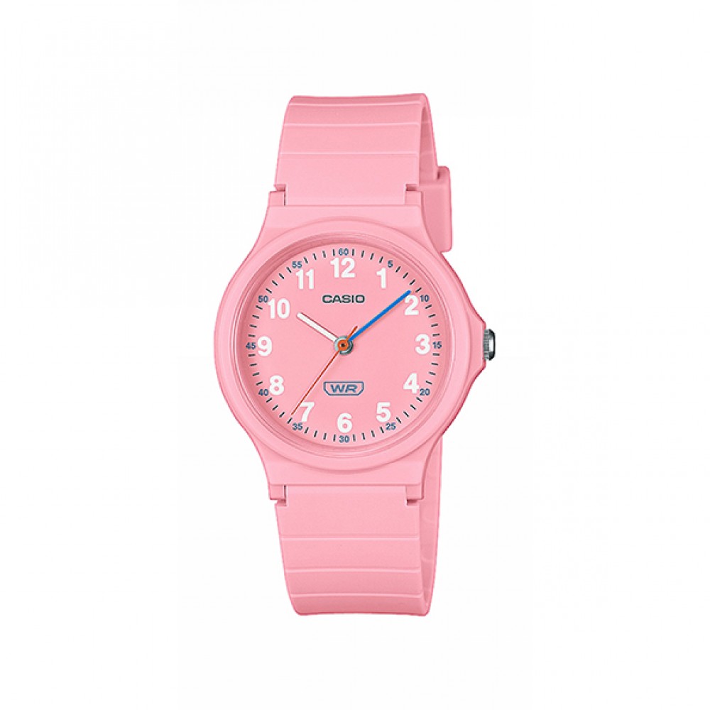 CASIO Standard με Ροζ Λουράκι από Καουτσούκ LQ-24B-4BEF CASIO Standard με Ροζ Λουράκι από Καουτσούκ LQ-24B-4BEF