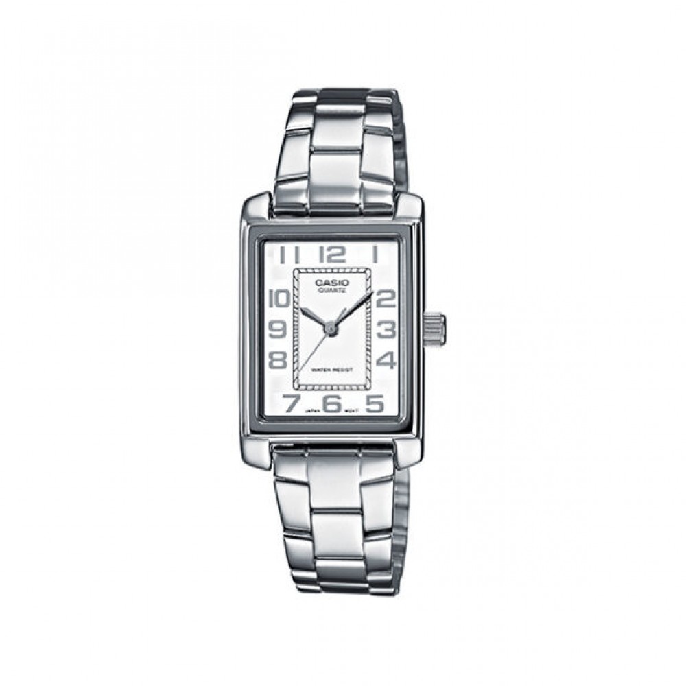 CASIO Standard με Μεταλλικό Μπρασελέ από Ανοξείδωτο Ατσάλι LTP-1234PD-7BEG CASIO Standard με Μεταλλικό Μπρασελέ από Ανοξείδωτο Ατσάλι LTP-1234PD-7BEG