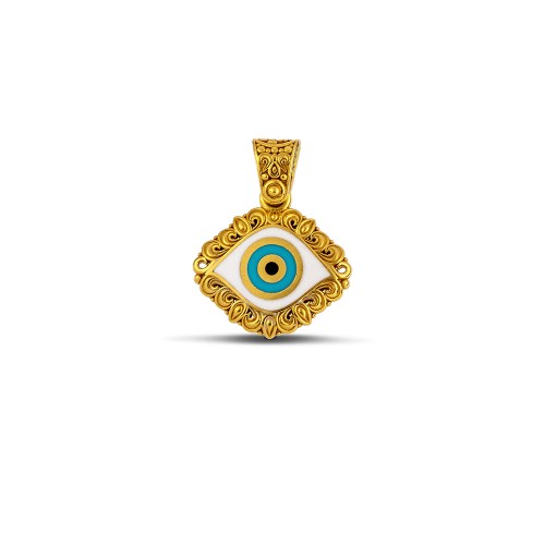 Dimitrios Exclusive Μενταγιόν από ασήμι 925, "Ματάκι" M197