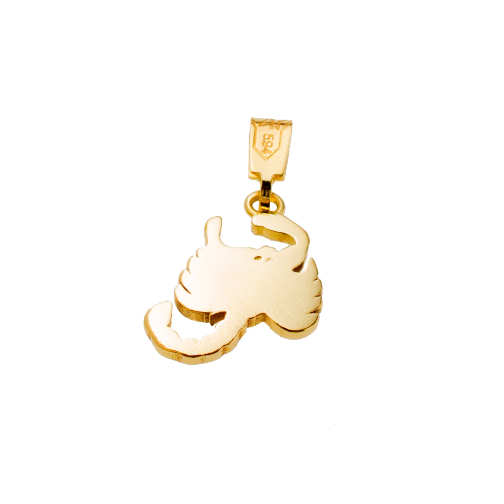 14K Χρυσό Μενταγιόν Ζώδιο "Σκορπιός" 218VER7