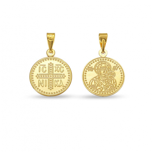 9K Χρυσό Κωνσταντινάτο Διπλής Όψεως MK1203BP