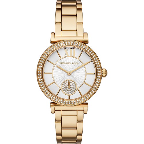 Michael Kors Abbey Με Χρυσό Μπρασελέ από Ανοξείδωτο Ατσάλι MK4615 Michael Kors Abbey Με Χρυσό Μπρασελέ από Ανοξείδωτο Ατσάλι MK4615