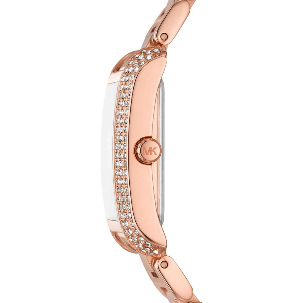 MICHAEL KORS Emery Crystals Rose Gold Stainless Steel Bracelet MK4641