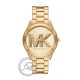 MICHAEL KORS Slim Rynway Με Χρυσό Μπρασελέ από Ανοξείδωτο Ατσάλι MK4732 MICHAEL KORS Slim Rynway Με Χρυσό Μπρασελέ από Ανοξείδωτο Ατσάλι MK4732
