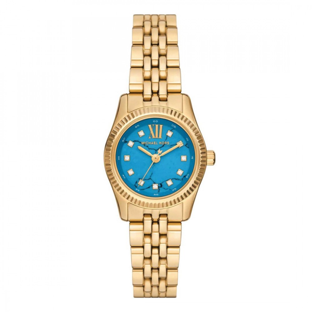 MICHAEL KORS Lexington Ρολόι με Μπρασελέ από επιχρυσωμένο ανοξείδωτο ατσάλι και Ζιργκόν MK4813 MICHAEL KORS Lexington Ρολόι με Μπρασελέ από επιχρυσωμένο ανοξείδωτο ατσάλι και Ζιργκόν MK4813