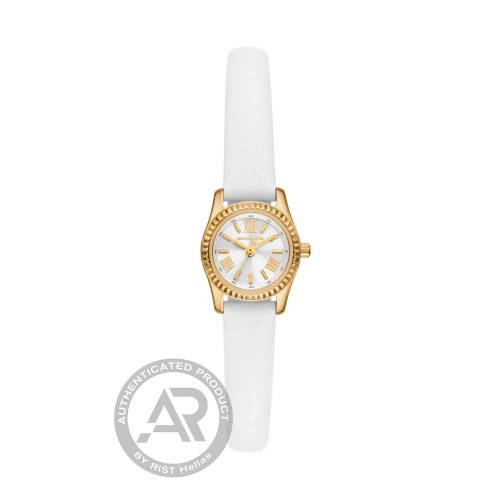 MICHAEL KORS Lexington Ρολόι με Λευκό Δερμάτινο Λουράκι MK4900 MICHAEL KORS Lexington Ρολόι με Λευκό Δερμάτινο Λουράκι MK4900