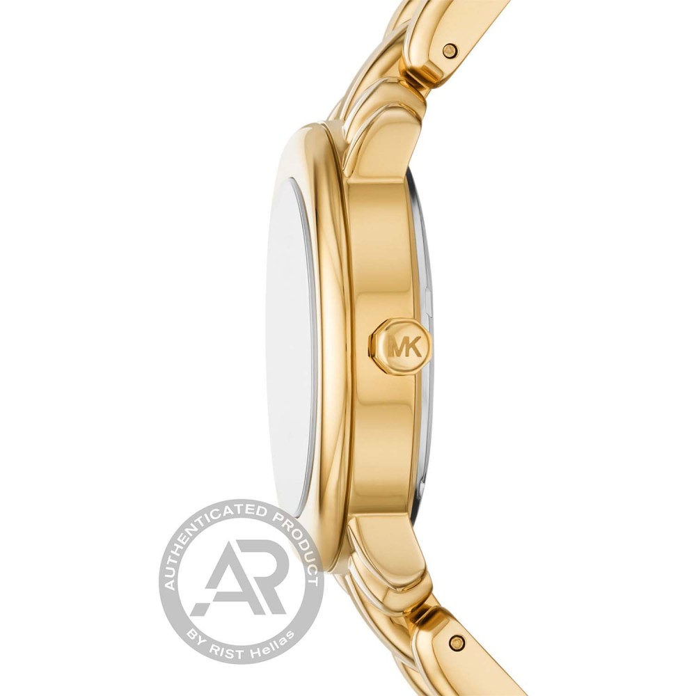 MICHAEL KORS Phoebe με Χρυσό Μπρασελέ από Ανοξείδωτο Ατσάλι MK4923 MICHAEL KORS Phoebe με Χρυσό Μπρασελέ από Ανοξείδωτο Ατσάλι MK4923